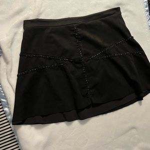 Zara mini black skirt